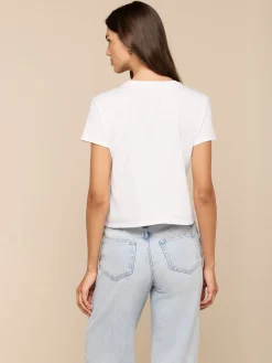 Aileen Cotton Crewneck Tee