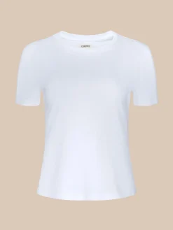 Aileen Cotton Crewneck Tee