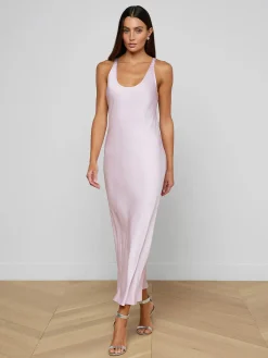 Akiya Satin Maxi Dress