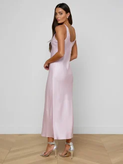 Akiya Satin Maxi Dress
