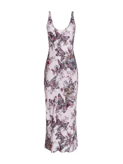 Akiya Satin Maxi Dress