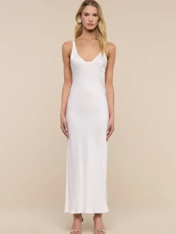 Akiya Satin Maxi Dress