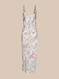 Akiya Satin Maxi Dress