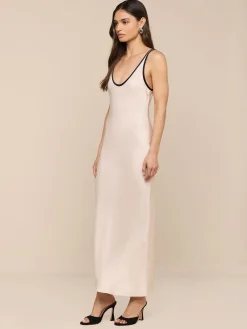 Akiya Satin Maxi Dress