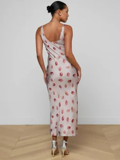Akiya Satin Maxi Dress