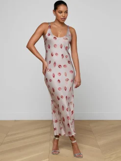 Akiya Satin Maxi Dress