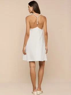 Amora Pearl Strap Dress
