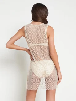 Angela Mesh Cover-Up Dress