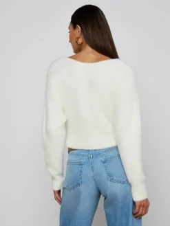 Antonella Crossover Sweater