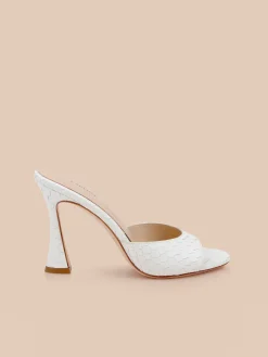 Avery Leather Open-Toe Mule