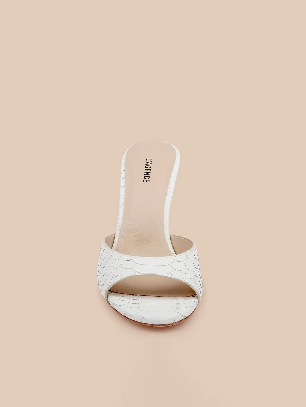Avery Leather Open-Toe Mule