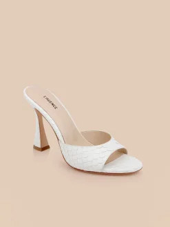 Avery Leather Open-Toe Mule