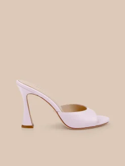 Avery Leather Open-Toe Mule