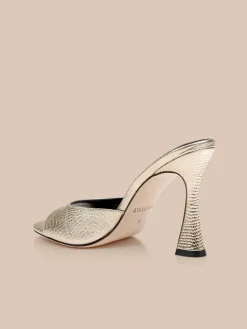 Avery Leather Open-Toe Mule