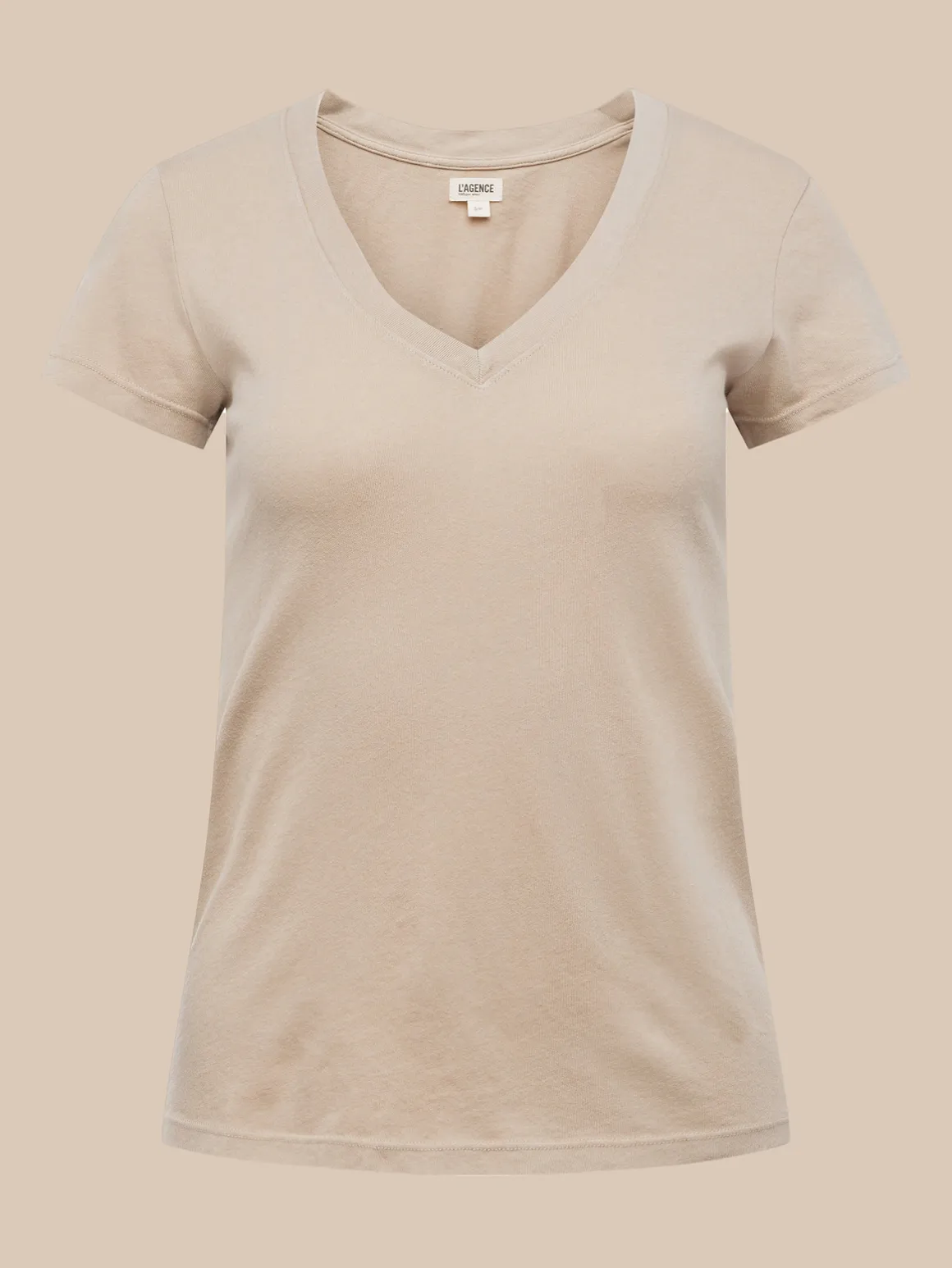 Becca Cotton V-Neck Tee