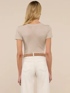 Becca Cotton V-Neck Tee