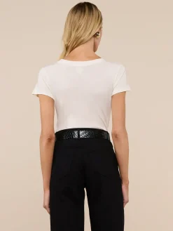 Becca Cotton V-Neck Tee