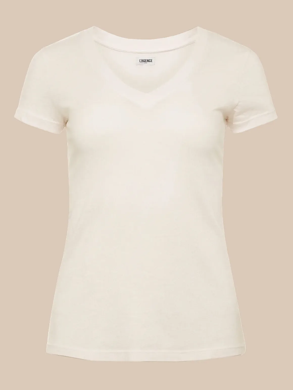 Becca Cotton V-Neck Tee