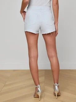Beck Raw-Hem Jean Short