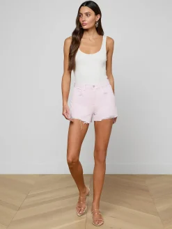 Beck Raw-Hem Jean Short