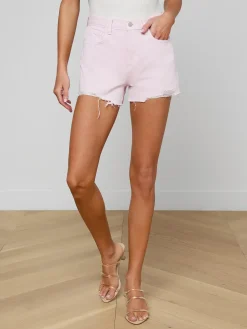 Beck Raw-Hem Jean Short