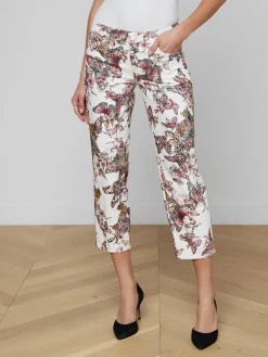 Blaine Cropped Stovepipe Jean