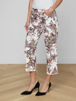 Blaine Cropped Stovepipe Jean