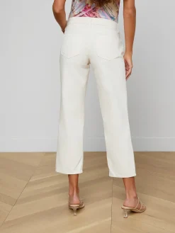 Blaine Cropped Stovepipe Jean