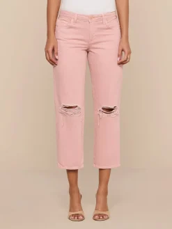 Blaine Cropped Stovepipe Jean