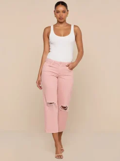 Blaine Cropped Stovepipe Jean