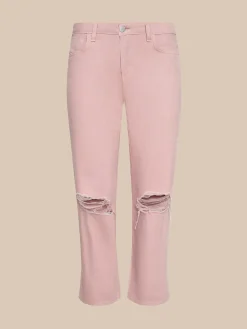 Blaine Cropped Stovepipe Jean