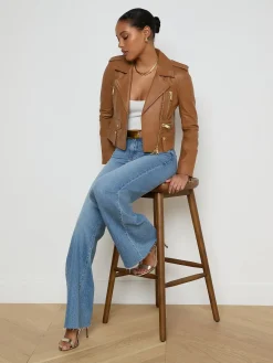 Blakely Leather Biker Jacket