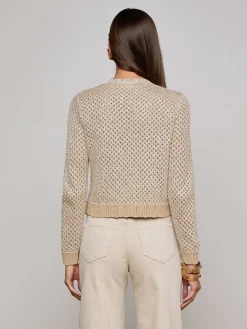 Blanca Sequin Cardigan