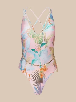 Breana Plunge One-Piece Swimsuit