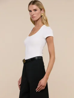 Brynlee Scoopneck Tee