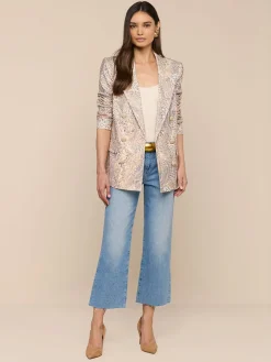 Cambrie Oversized Linen-Blend Blazer