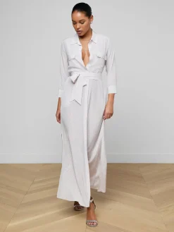 Cameron Silk Shirt Dress