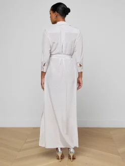 Cameron Silk Shirt Dress