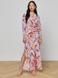 Cameron Silk Shirt Dress