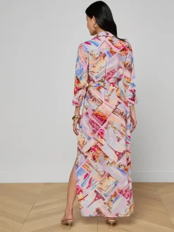 Cameron Silk Shirt Dress