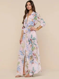 Cameron Silk Shirt Dress