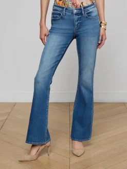 Cara Low-Rise Bootcut Jean