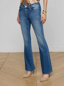 Cara Low-Rise Bootcut Jean