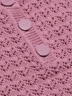 Carven Pointelle Knit Tank