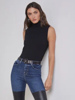 Ceci Sleeveless Turtleneck