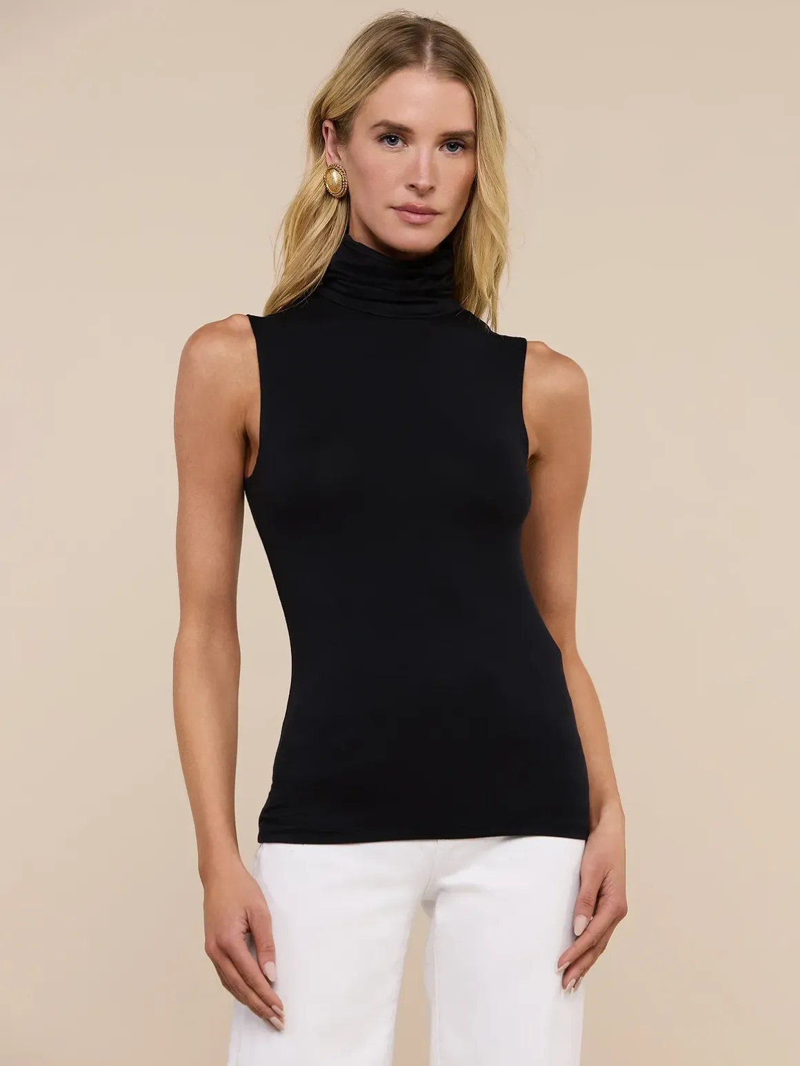 Ceci Sleeveless Turtleneck