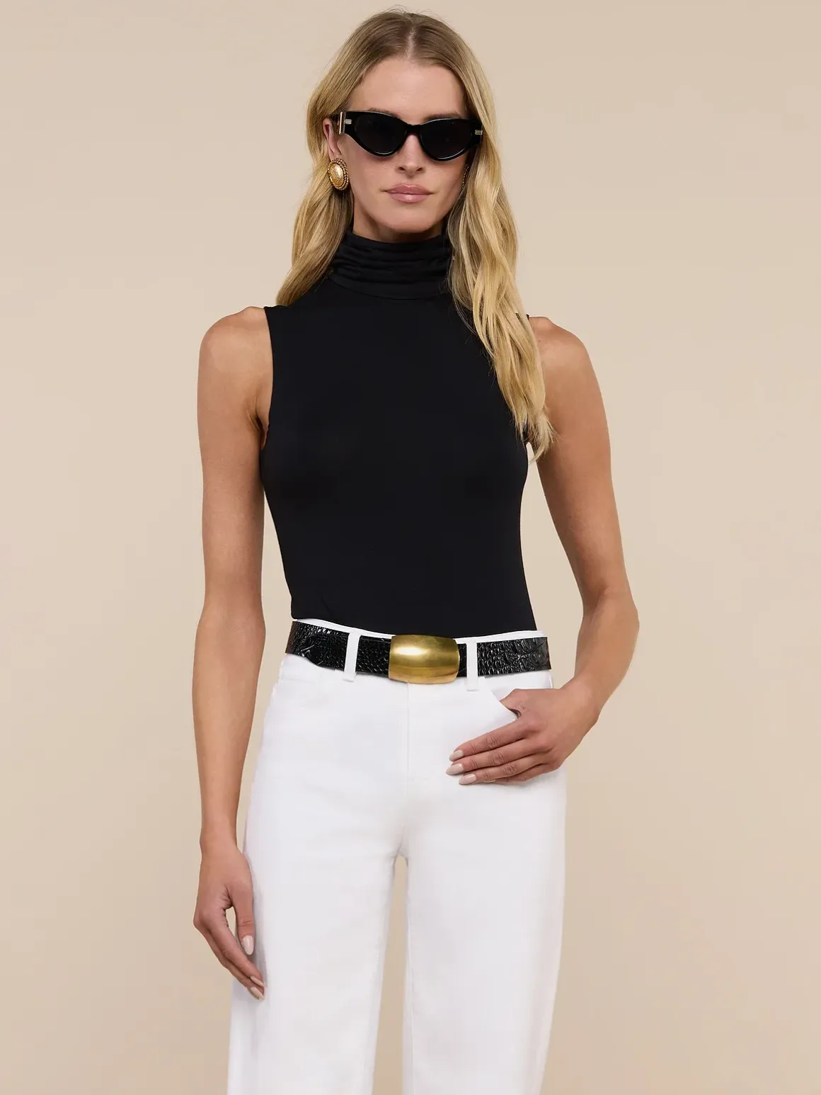Ceci Sleeveless Turtleneck
