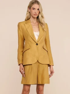 Chamberlain Linen-Blend Blazer