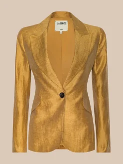 Chamberlain Linen-Blend Blazer