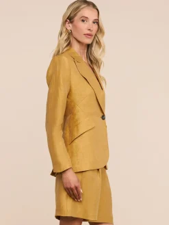 Chamberlain Linen-Blend Blazer